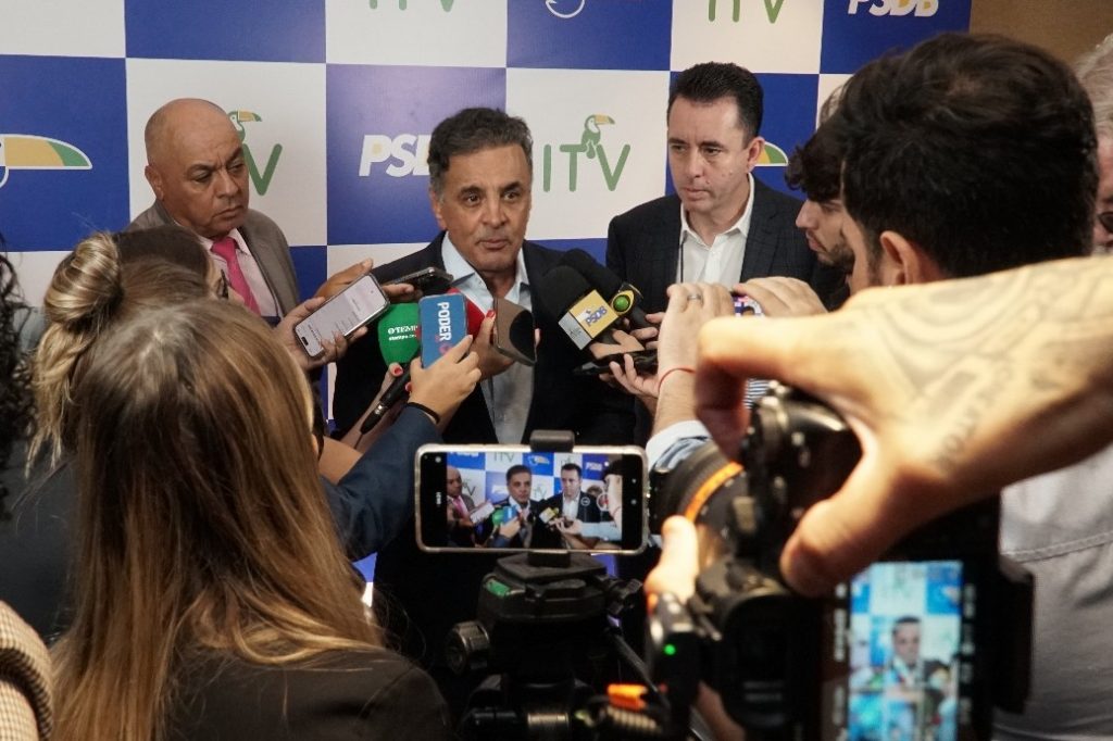 Entrevista após posse como presidente nacional do PSDB